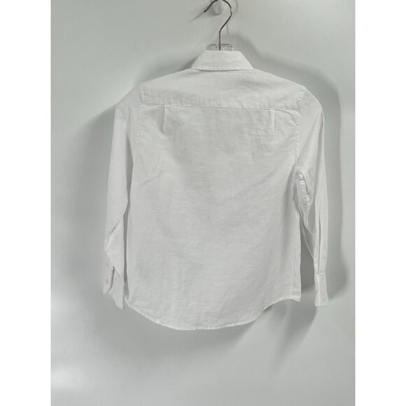CrewCuts White Button Down Collared Shirt Sz Boys 8 NWT - Picture 6 of 6